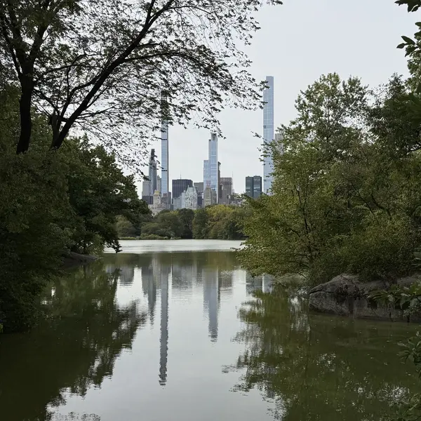 At Oak Bridge in Central Park